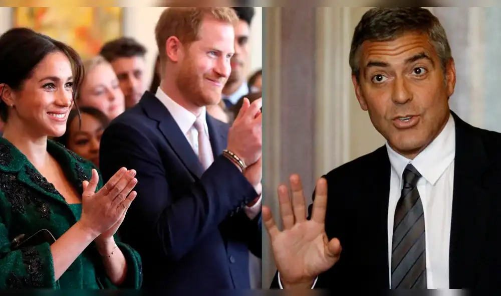 Meghan Markle y el príncipe Harry: George Clooney no quiere ser el padrino del 'baby Sussex'