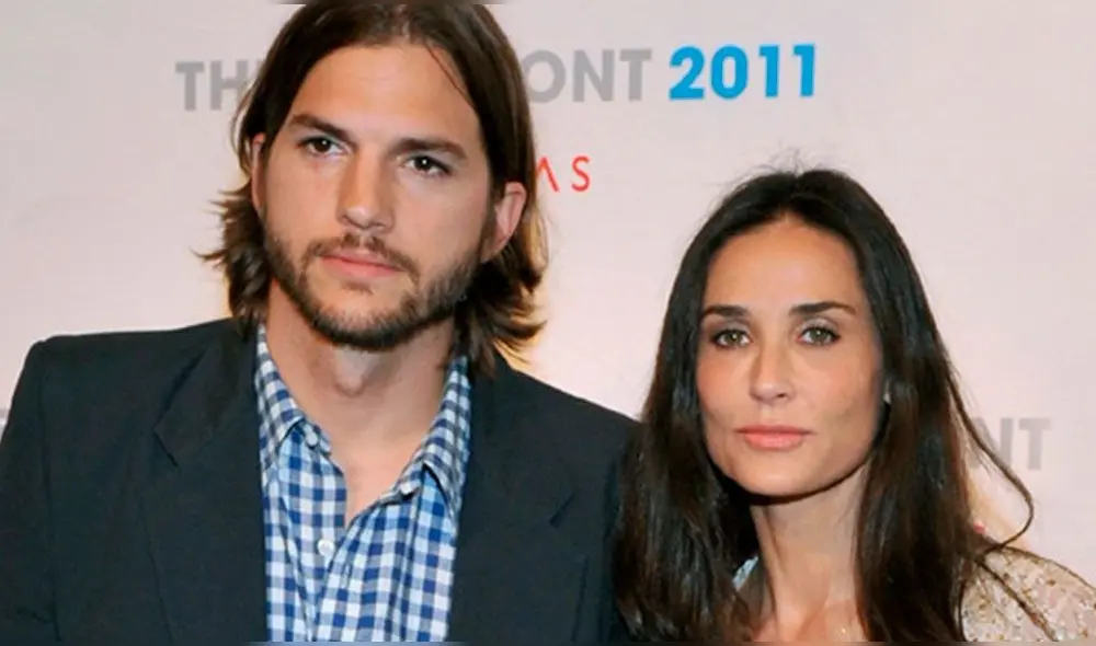 Demi Moore y Ashton kutcher
