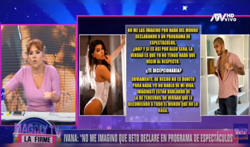 Ivana Yturbe: Beto Da Silva revela que la modelo le insistió convivir y eso afectó la relación Ivana Yturbe: Beto Da Silva revela que la modelo le insistió convivir y eso afectó la relación