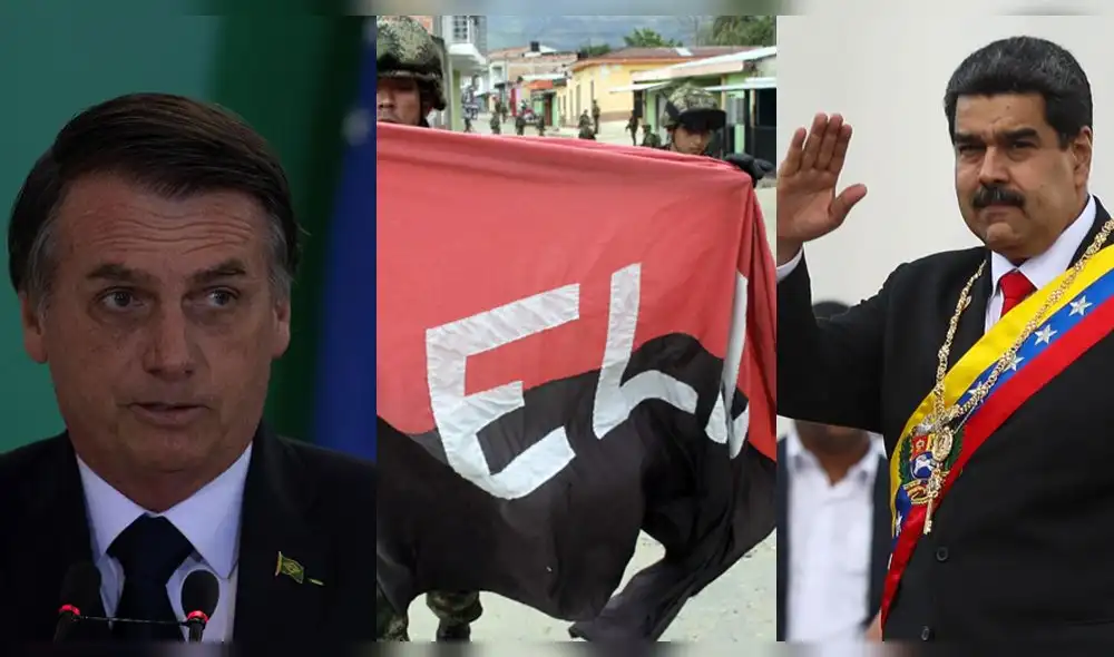 Bolsonaro pide a Maduro no proteger a integrantes del ELN tras atentado en Bogotá