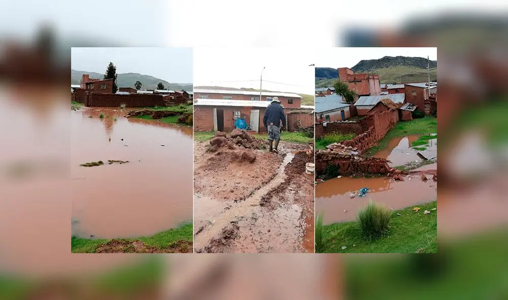 Desborde de dos ríos afectaron campos de cultivos y viviendas en el distrito de Nuñoa. Desborde de dos ríos afectaron campos de cultivos y viviendas en el distrito de Nuñoa.