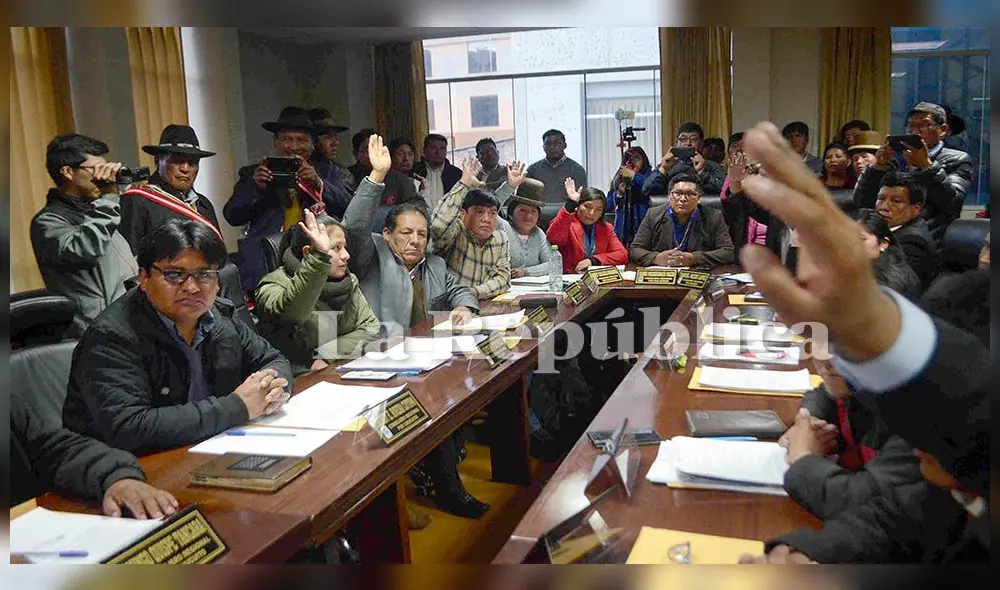Consejo Regional de Puno optó por no acceder a 45 días de licencia a favor de Walter Aduviri. Consejo Regional de Puno optó por no acceder a 45 días de licencia a favor de Walter Aduviri.