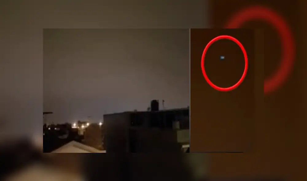 Vecino reporta avistamiento de OVNI en cielo de San Martín de Porres [VIDEO]