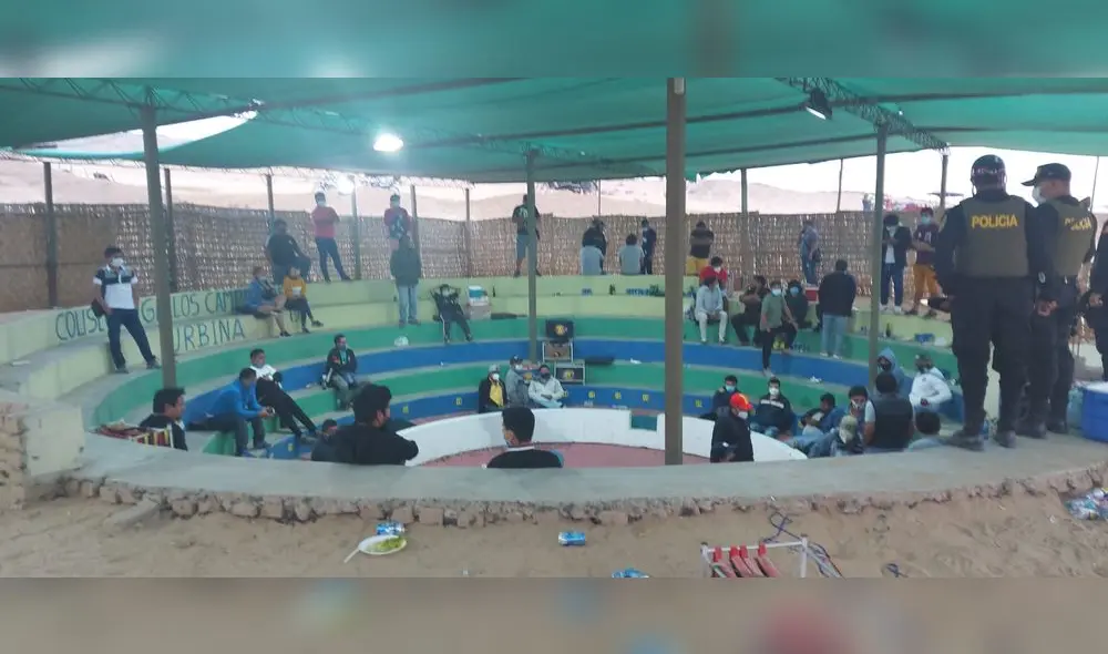 Los infractores fueron capturados cuando consumían bebidas alcohólicas.