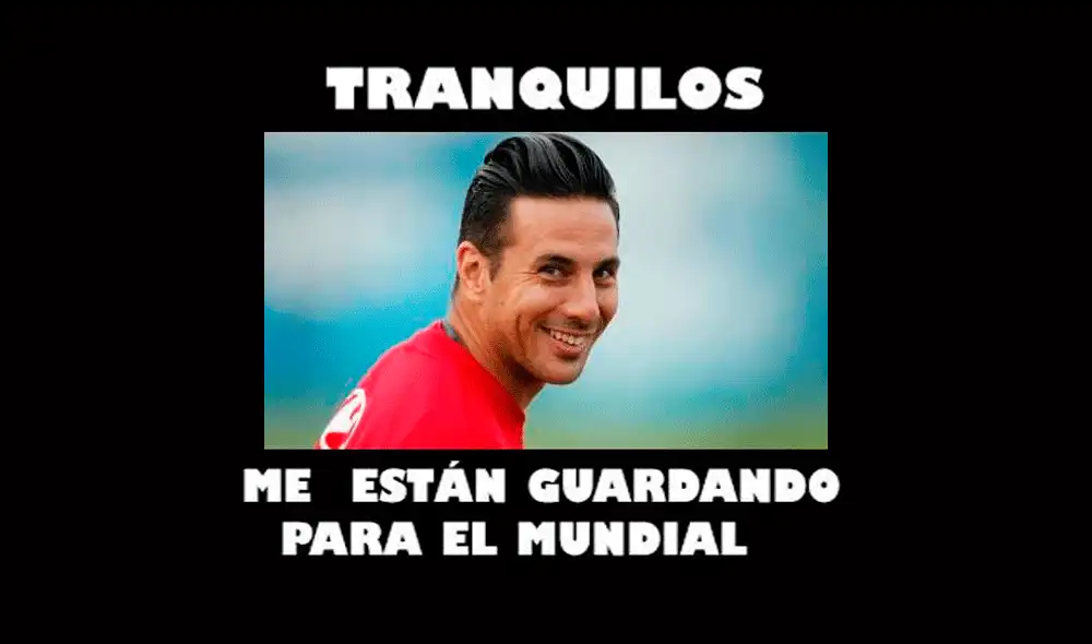 En Facebook, memes trolean a Claudio Pizarro tras convocatoria de Ricardo Gareca