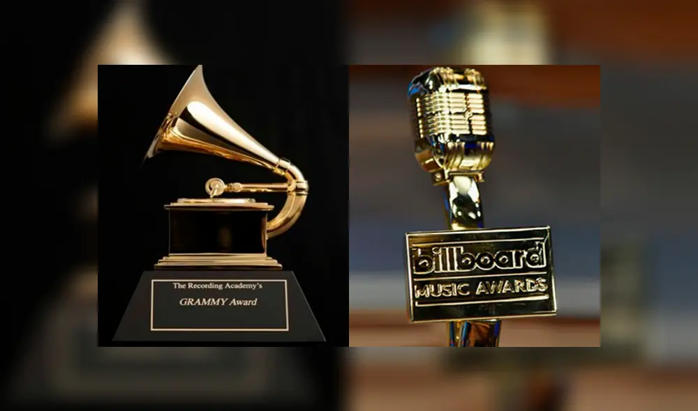 ¿En qué se diferencian los premios Grammy de los Billboard?