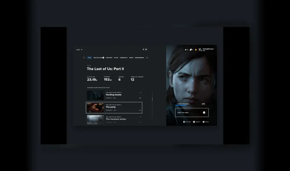 Y muestras las horas de juego para cada título.