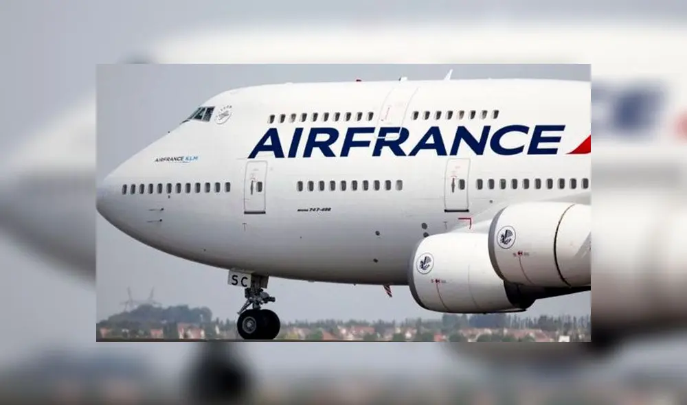 Aerolínea Air France. Foto: difusión. Aerolínea Air France. Foto: difusión.