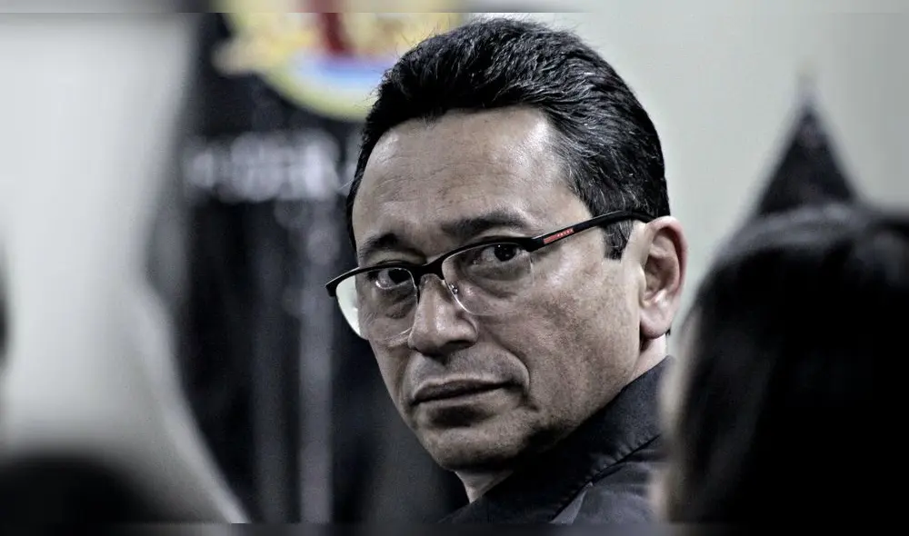 Humberto Abanto es abogado del ex secretario general de Fuerza Popular Jaime Yoshiyama, implicado en el caso de Keiko Fujimori con Odebrecht. Foto. La República.