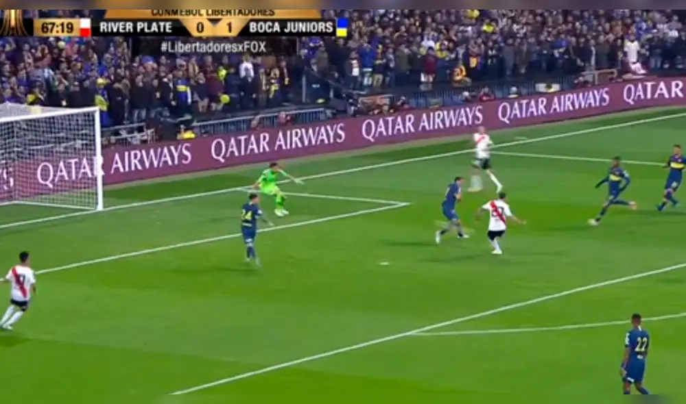 Golazo de Lucas Pratto para el 1-1 por final de Copa Libertadores [VIDEO]