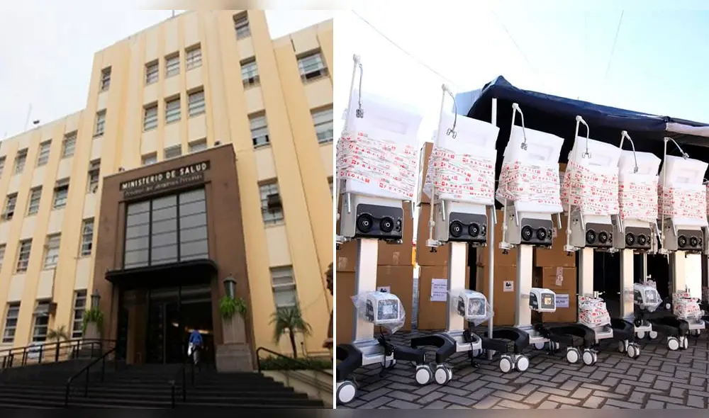 Minsa se pronuncia sobre supuesta entrega de ventiladores incompletos.