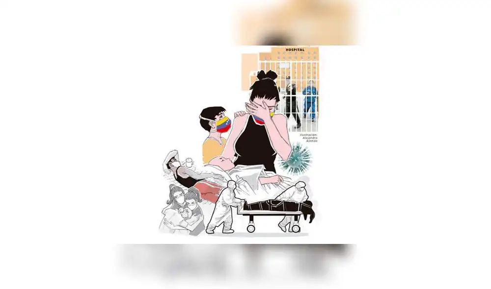 Venezolanos con COVID-19 son los olvidados en Perú. Créditos: Alejandro Aleman.