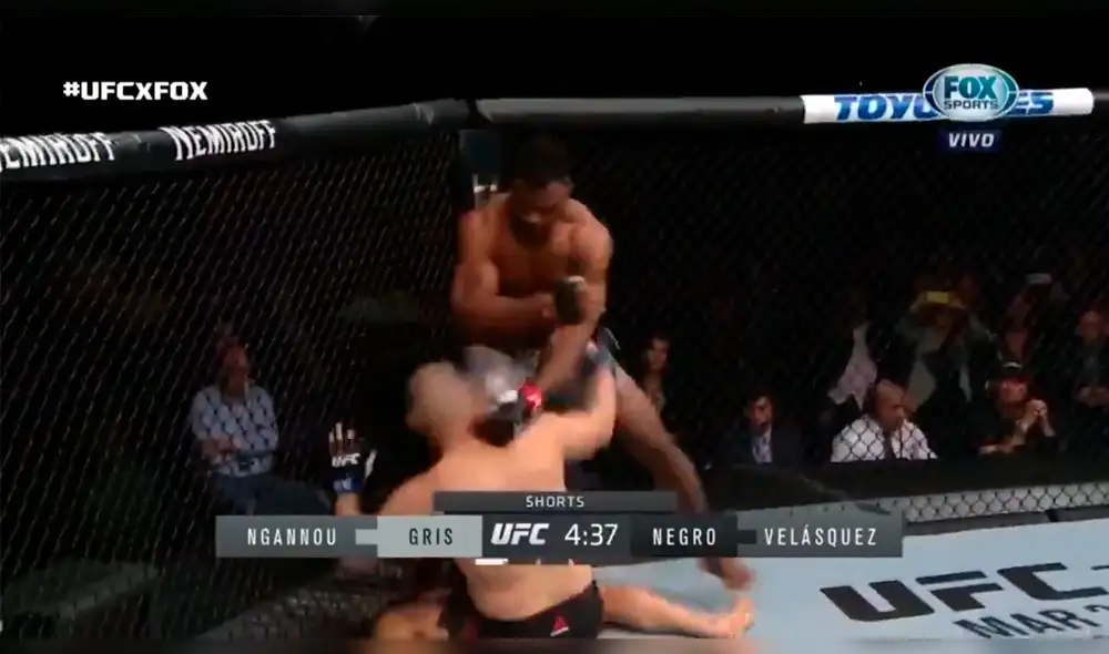UFC Phoenix: Ngannou noqueó a Cain Velasquez en 26 segundos [VIDEO]