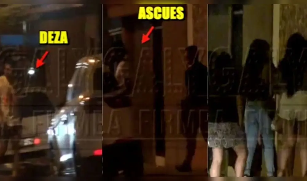 Magaly Medina 'ampaya' en juerga a  Jean Deza y Carlos Ascues