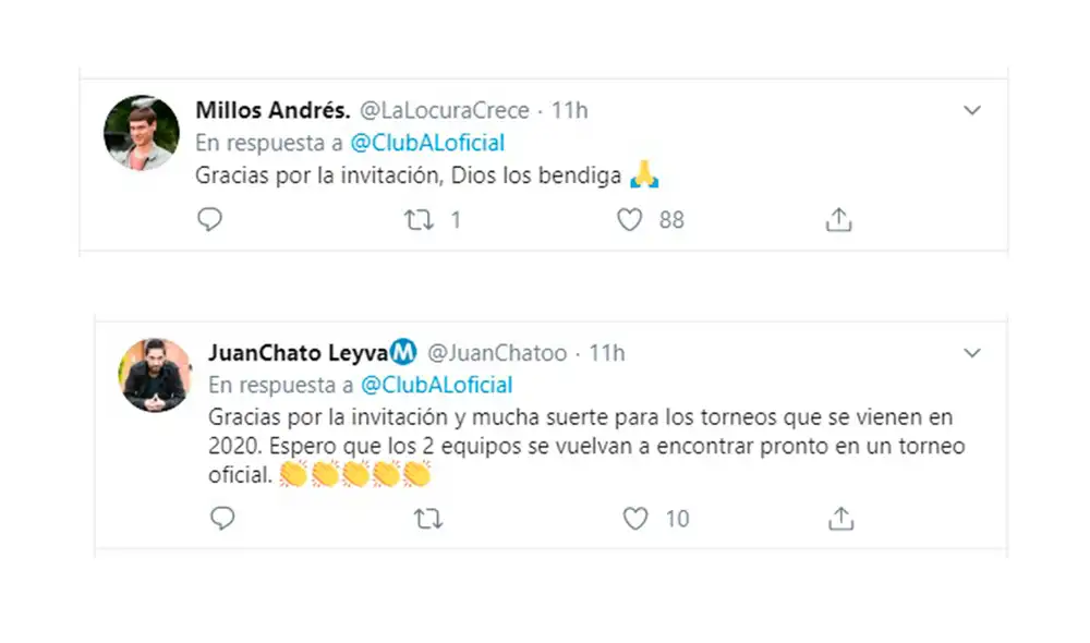 Alianza Lima: hinchas de Millonarios FC agradecen la invitación a la Noche Blanquiazul.