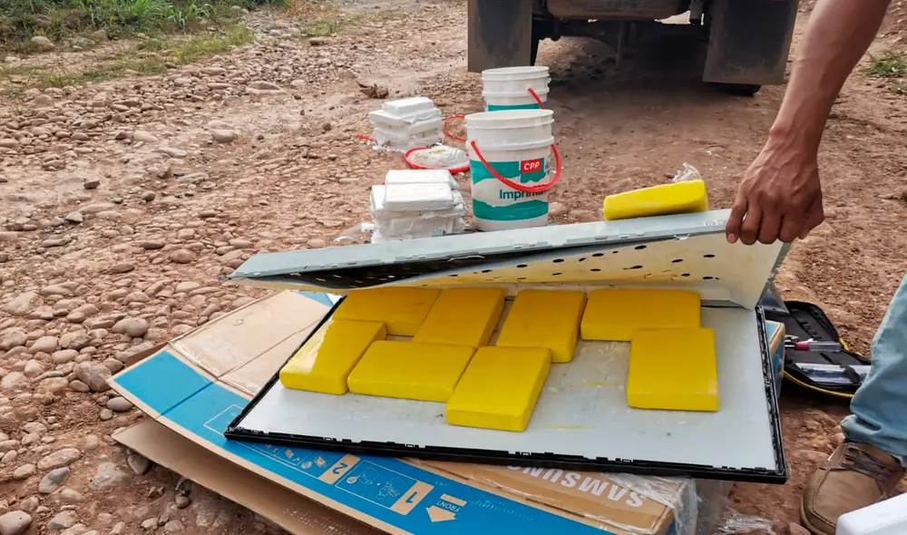 Foto: División de Maniobra Contra el Tráfico Ilícito de Drogas