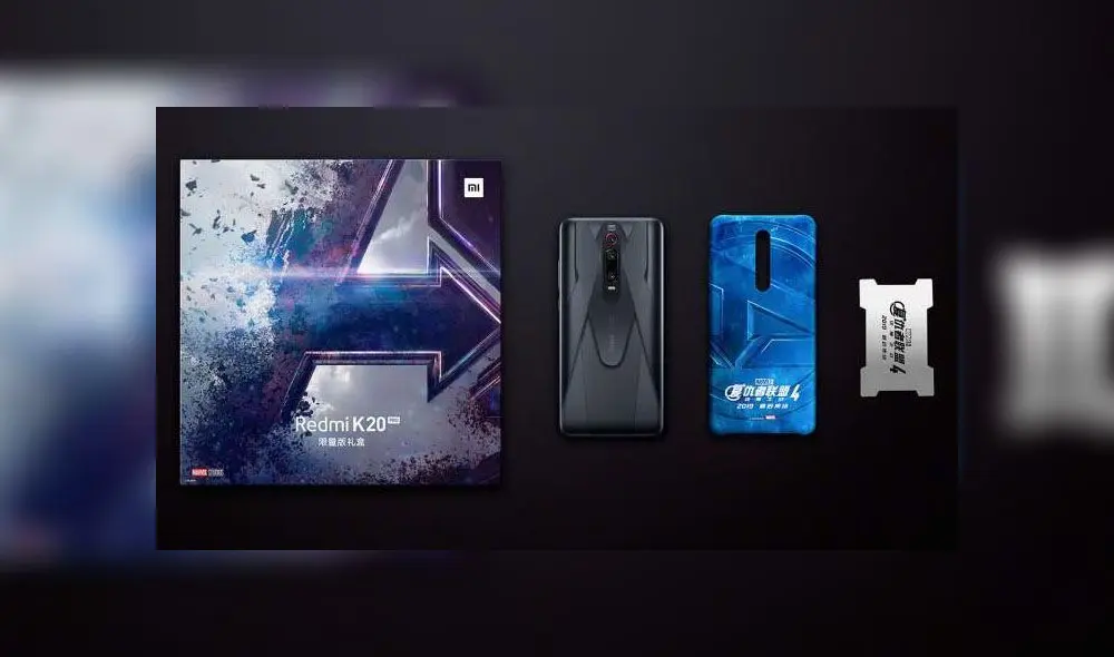 Se trata del Redmi K20 Pro Hero Limited Edition. Se trata del Redmi K20 Pro Hero Limited Edition.