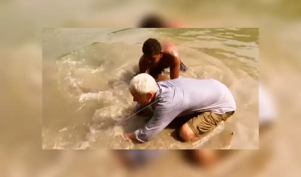 YouTube viral: monstruosa criatura atrapada en río aterra a pescadores [VIDEO]