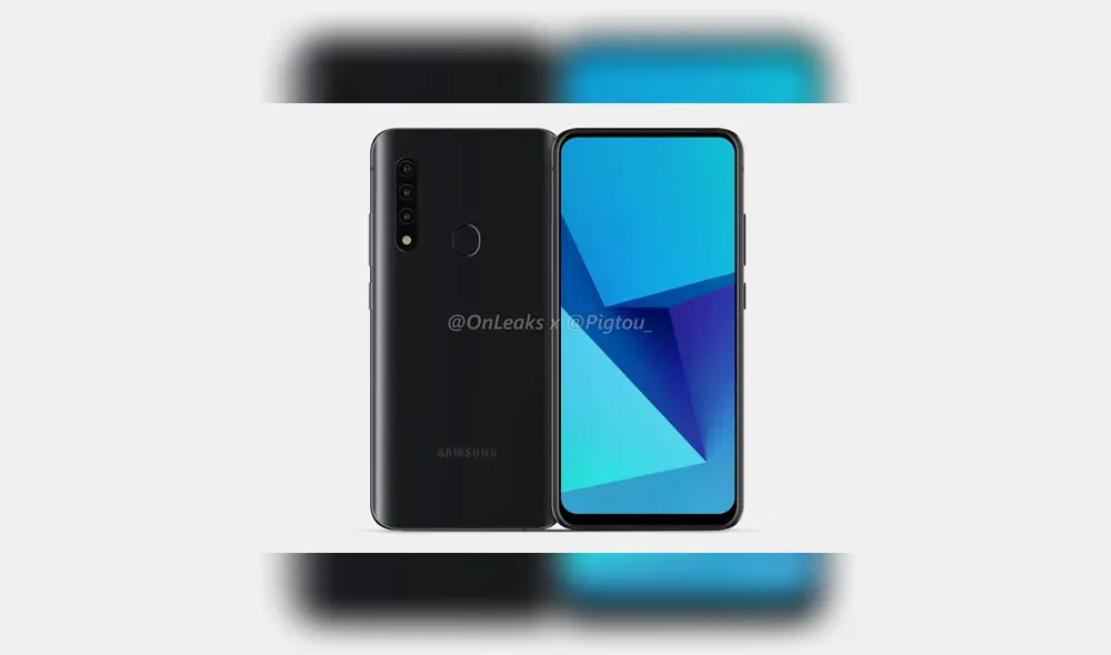 El teléfono formaría parte de la línea Galaxy A. | Foto: Pigtou.com / OnLeaks