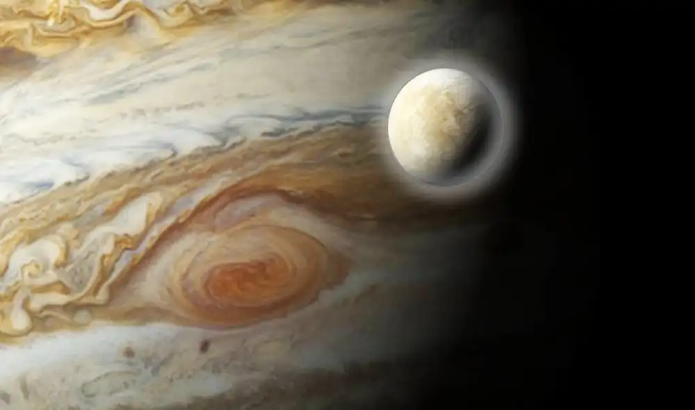 La misión Galileo de la NASA encontró evidencias de un océano enorme debajo de la corteza helada de Europa | Foto: Dreamstime