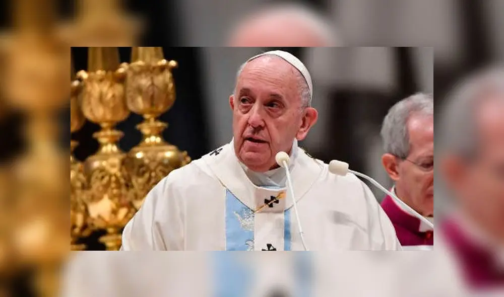 El papa viene transmitiendo sus misas, debido a que no puede haber aglomeración del público. (Fuente: AFP) El papa viene transmitiendo sus misas, debido a que no puede haber aglomeración del público. (Fuente: AFP)