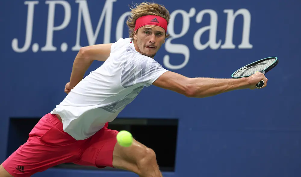 Pablo Carreño vs. Alexander Zverev por las semifinales del US Open 2020. Foto: AFP
