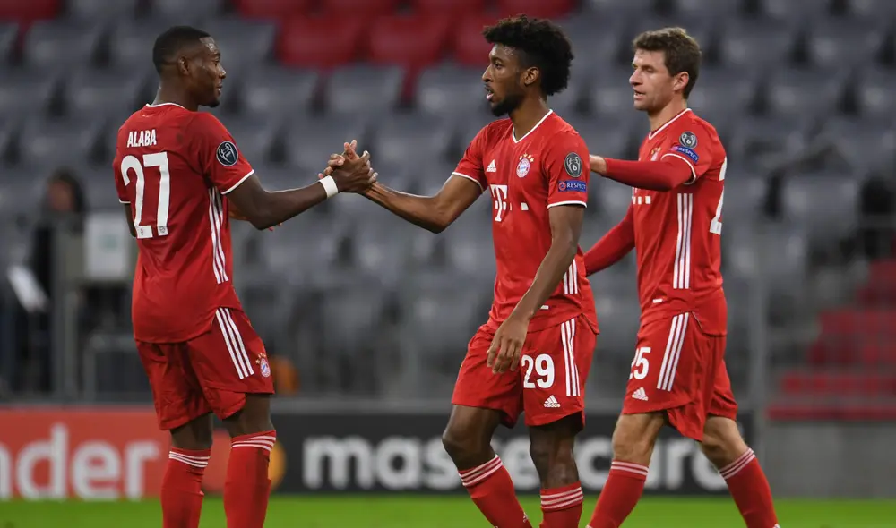 Coman abrió el marcador. Foto: AFP