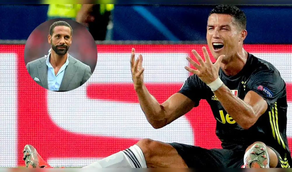 Rio Ferdinand y la irónica respuesta en alusión a la expulsión de Cristiano Ronaldo