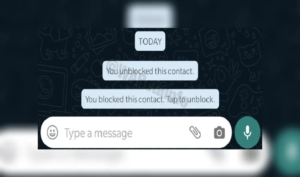 WhatsApp ha empezado a desplegar una herramienta que nos permite saber cuando hemos bloqueado o desbloqueado a un usuario.