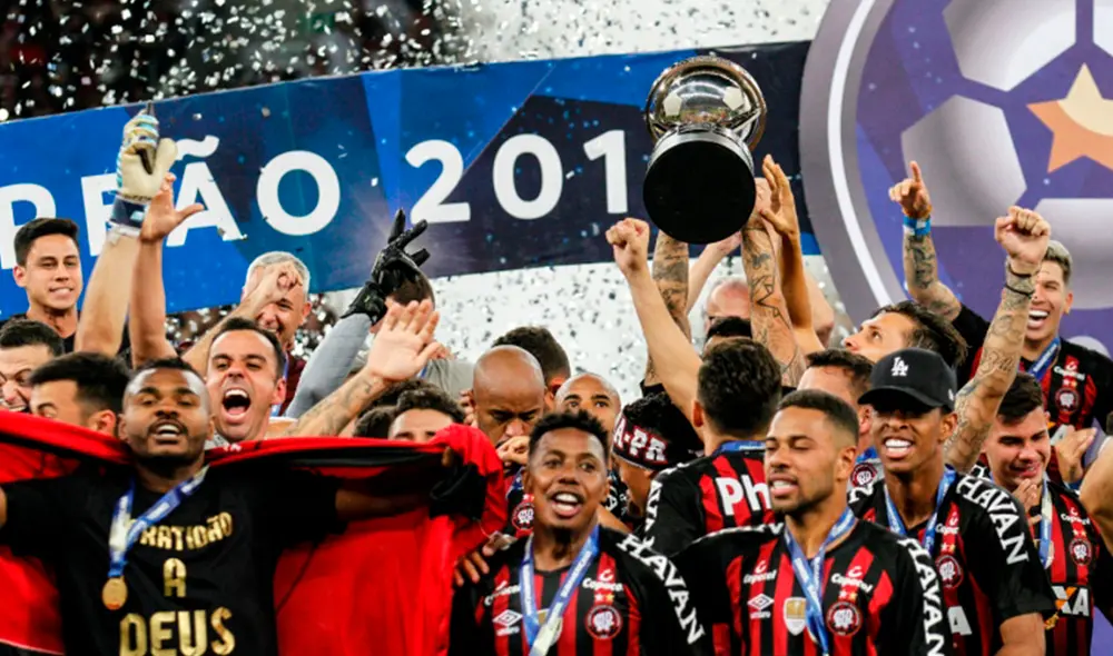 Pavez fue campeón de la Copa Sudamericana 2018 con Atlético Paranaense. Foto: Agencia Uno.