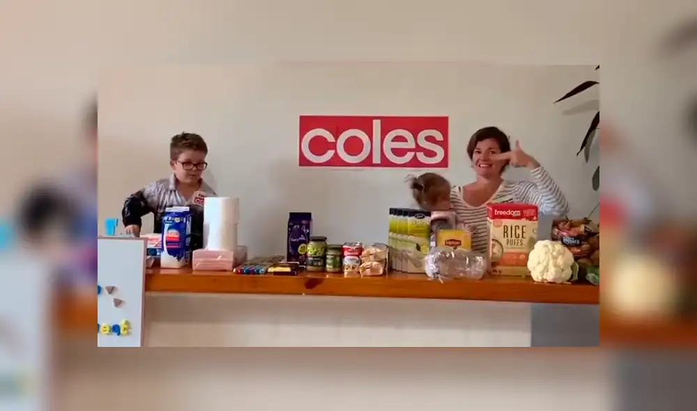 Armaron un supermercado en casa para que la abuela con Alzheimer pueda hacer las compras Armaron un supermercado en casa para que la abuela con Alzheimer pueda hacer las compras