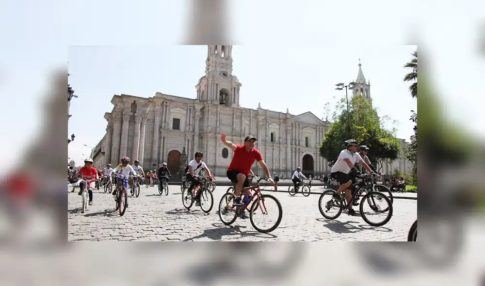 Peatonalización de Centro Histórico de Arequipa se detiene Peatonalización de Centro Histórico de Arequipa se detiene