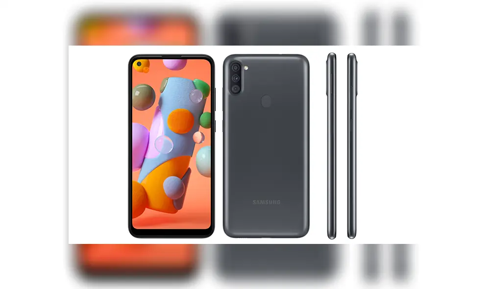 Así luce el nuevo Samsung Galaxy A11.