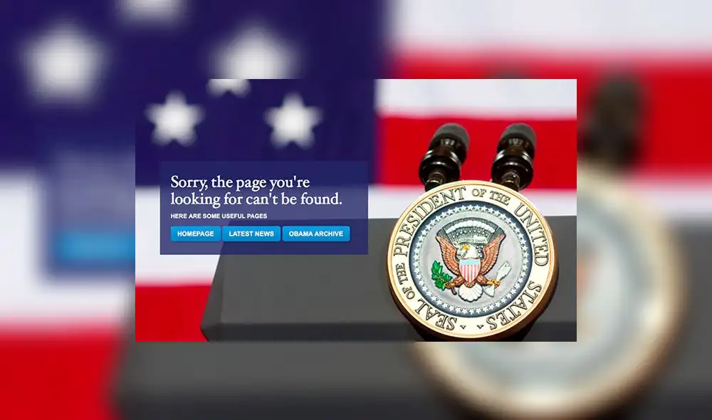 Donald Trump: la Casa Blanca elimina el español de su página web