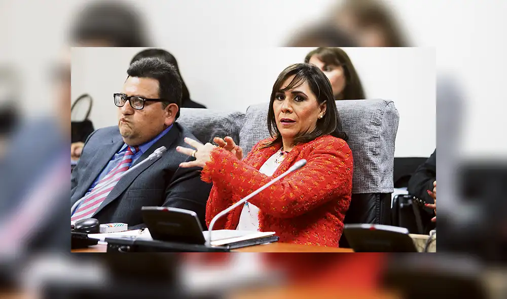 Implicada. Giselle Zegarra, exgerenta en comuna limeña. Implicada. Giselle Zegarra, exgerenta en comuna limeña.