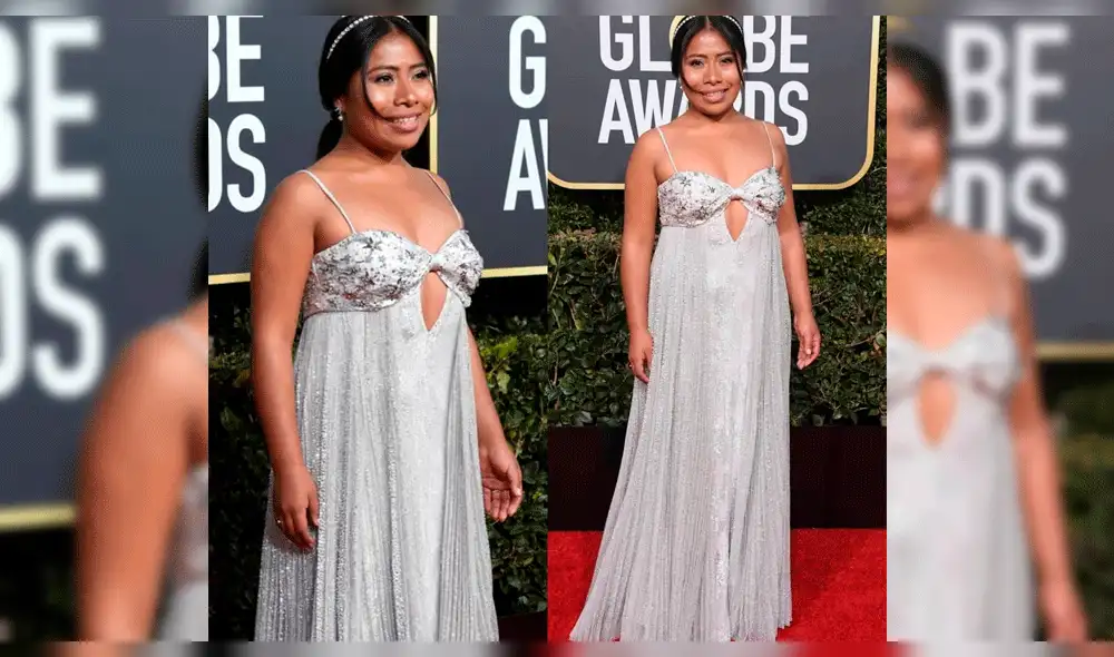 Críticas contra Yalitza Aparicio y el vestido que usó en los Golden Globes 2019 [VIDEO]