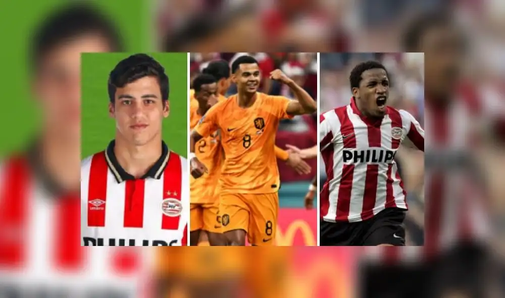 Cody Gakpo pertenece al PSV. Foto: composición LR/EFE/difusión Cody Gakpo pertenece al PSV. Foto: composición LR/EFE/difusión