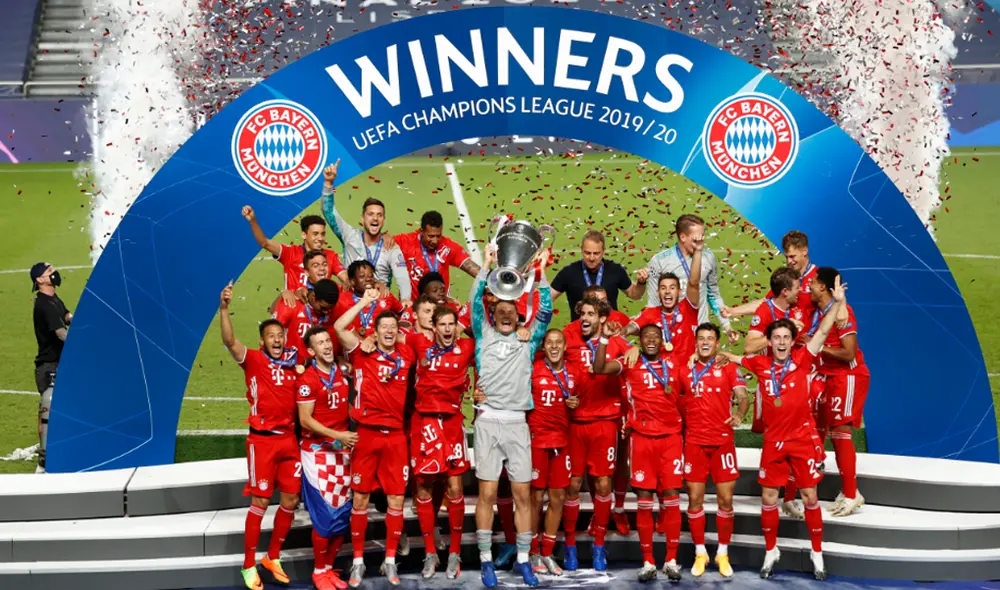 Bayern Múnich superó a PSG y es campeón de la Champions League. | Foto: AFP