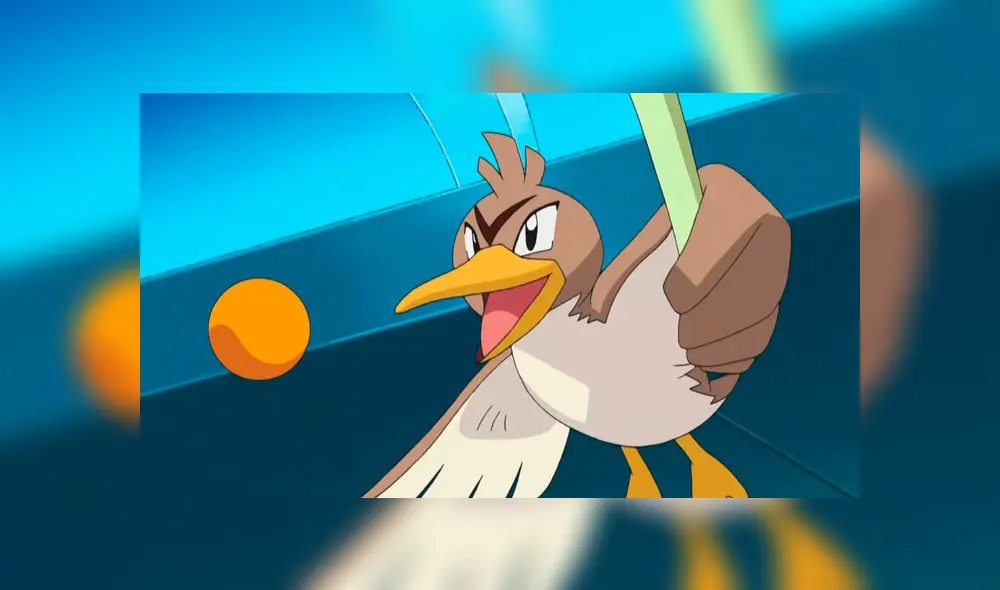 Farfetch'd evoluciona después de 20 años