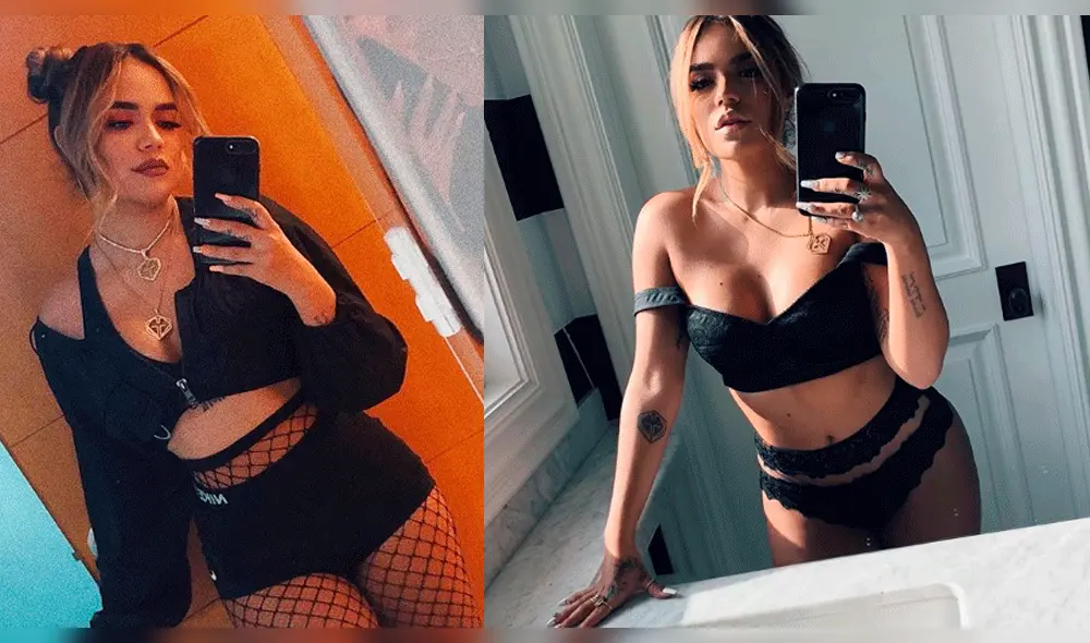 Karol G responde a quienes criticaron video íntimo y tatuaje de Anuel AA [VIDEO]