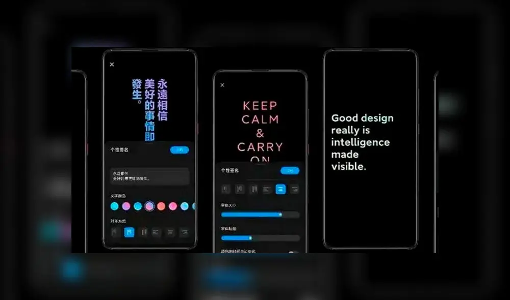MIUI 12 de Xiaomi llegará con un nuevo 'modo oscuro'.