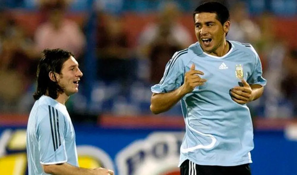 Lionel Messi - Juan Román Riquelme Lionel Messi - Juan Román Riquelme