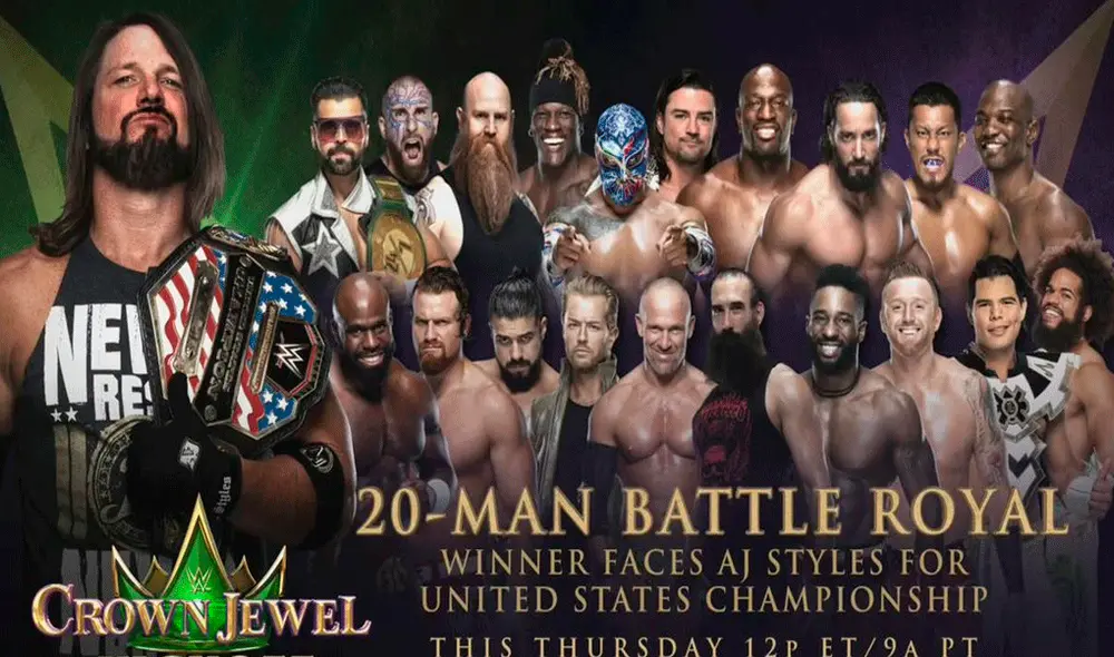 Sigue aquí EN VIVO ONLINE y EN DIRECTO el WWE Crown Jewel 2019 desde Arabia Saudita.