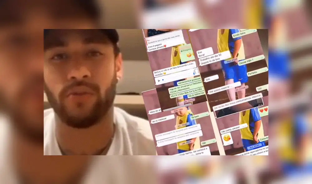 Neymar muestra mensajes privados de mujer que lo acusa de violación [VIDEO]