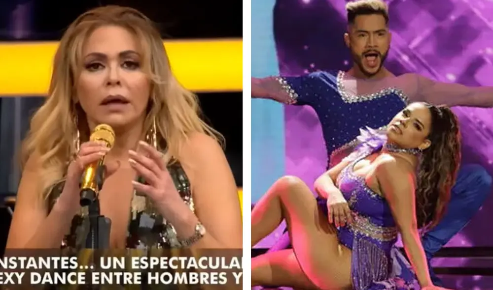 Gisela Valcárcel decidió la salida de George Neyra de "El gran show". Foto: captura América TV