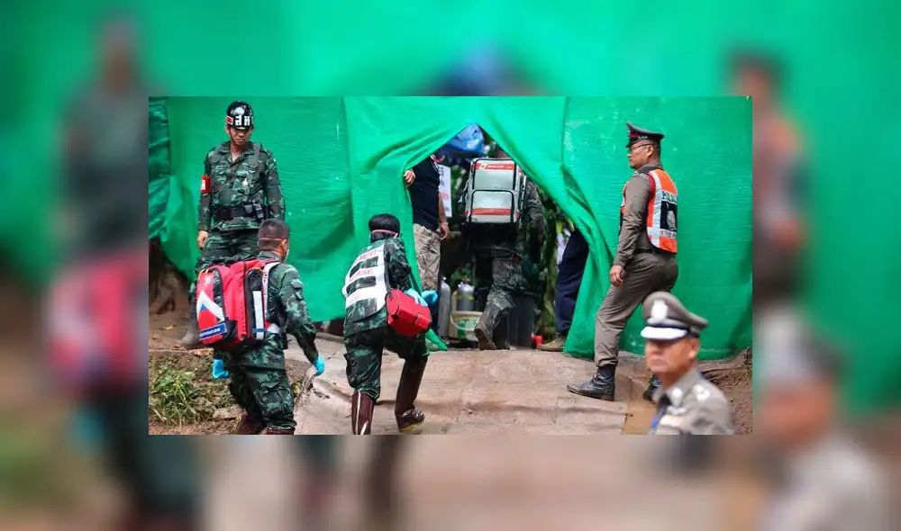 Rescate en Tailandia: niños atrapados escucharon extraño grito en la cueva Rescate en Tailandia: niños atrapados escucharon extraño grito en la cueva