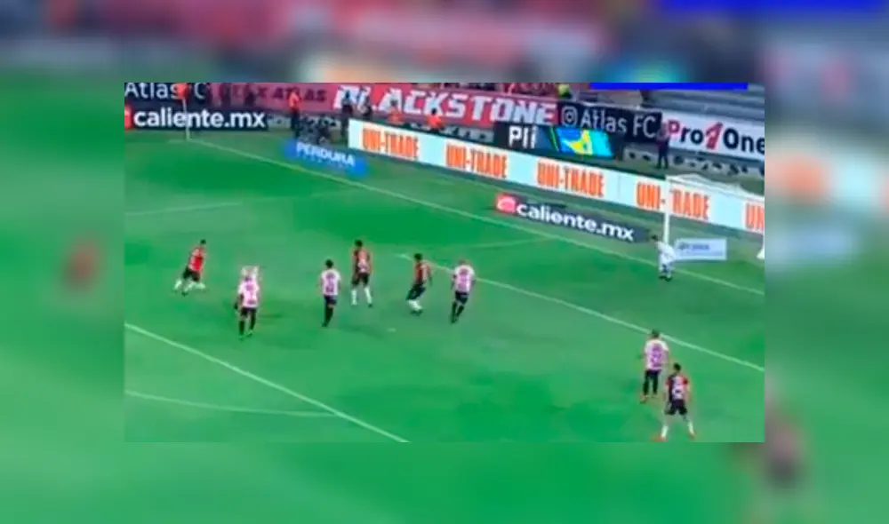 Anderson Santamaría convirtió un golazo con el Atlas por la Liga MX 2019 [VIDEO]