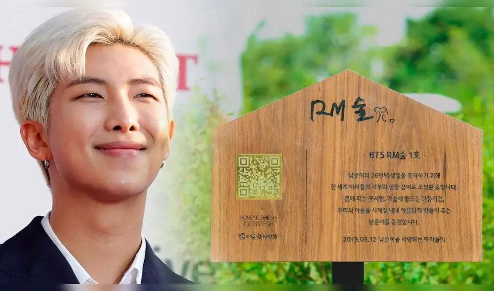 RM de BTS recibe un bosque como regalo de cumpleaños [FOTOS]