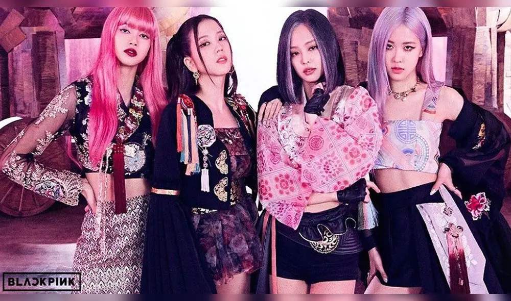 Todo sobre 'The album' de BLACKPINK: Jennie, Jisoo, Rosé y Lisa. Créditos: YG Entertainment