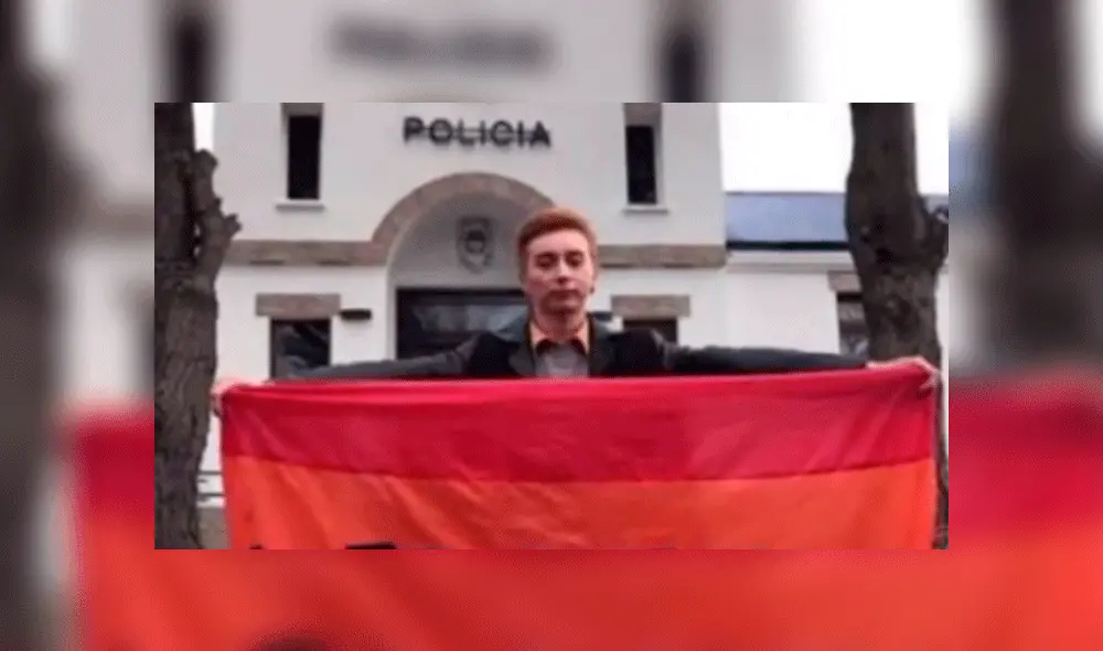 Jorge Acosta denunció que los efectivos lo denigraban por su orientación sexual. Foto: C5N. Jorge Acosta denunció que los efectivos lo denigraban por su orientación sexual. Foto: C5N.